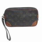  Louis Vuitton LOUIS VUITTON монограмма maru Lee Dragon nPM M51827 клатч ручная сумочка чай оттенок коричневого 0423 женский 