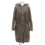 e-ji-bai Aqua Girl AG by aquagirl мутоновое пальто жакет поддельный замша M серый /JS #YHS15 женский 