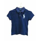 ポロ ラルフローレン POLO RALPH LAUREN ポロシャツ 半袖 ネイビー XS レディース