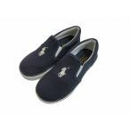  Polo Ralph Lauren POLO RALPH LAUREN пинетки туфли без застежки парусина темно-синий 17cm Kids 