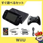 【ポイント5倍】WiiU ニンテンドーWiiU モンスターハンター3 (トライ)G HD Ver. Wii U プレミアムセット本体 すぐ遊べるセット コントローラー付 任天堂 中古