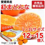 愛媛県産 「紅まどんな」赤秀品 L~2Lサイズ 12~15玉入 サイズおまかせ 高糖度 高級フルーツ ギフト用 贈答品質 お歳暮 お年賀 本州送料無料