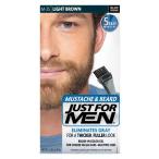 髭の白髪染め 白毛染め JUST FOR MEN ひげ染め ライト ブラウン