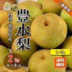 豊水 梨 豊水梨 ご家庭用 夏の疲労回復に L〜6L ほうすい 約2kg 送料無料 徳島県産 愛媛県産