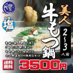 もつ鍋 セット 父の日 鍋セット 塩もつ鍋 牛もつ鍋 セット お取り寄せ 取り寄せ もつ鍋 もつ 出汁 野菜 美人もつ鍋 愛媛県 松山市 燈 送料無料