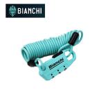 ショッピングビアンキ (即納)BIANCHI ビアンキ COMBINATION COIL LOCK コンビネーション コイル ロック ミニロックA(4580058483094)