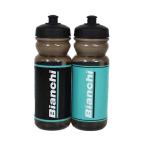 ショッピングビアンキ (即納)BIANCHI ビアンキ CYCLE BOTTLE サイクルボトル 650ml celeste/Black ウォーターボトル（JP233A0701）