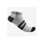 ( наличие один . распродажа )( почтовая доставка соответствует товар )CASTELLI rental teliLOWBOY 2 SOCK low Boy носки белый / черный унисекс 