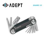 ADEPT アデプト TOOL 工具用品 SHARD 10 シャード 10 ブラック(4935012332527)