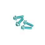 (即納)(メール便対応商品) BIANCHI ビアンキ BOTTLE CAGE BOLTS ボトルケージボルト チェレステ 4本入り(4571699641165)
