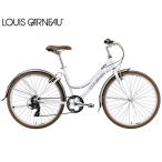 ショッピングルイガノ クロスバイク LOUIS GARNEAU ルイガノ CITYROAM8.0 シティローム8.0 LGホワイト 7段変速
