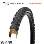 SERFAS サーファス TIRE タイヤ VERMIN バーミン 26×1.90(1本)ブラック