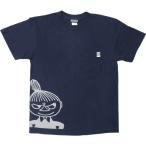 ムーミン ポケットTシャツ 半袖 MOOMIN アパレル キャラクター リトルミイ/NV ネイビー(MM-8699)