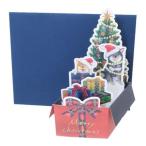 shi.... Рождество BOX карта поздравительная открытка CHRISTMAS tree активный корпорация подарок смешанные товары конверт имеется . покупка 