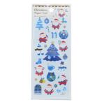  наклейка сиденье Рождество бумага наклейка CHRISTMAS синий узор . солнечный ta активный корпорация золотой . блокнот декоративный элемент Xmas стикер 