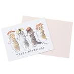  миникар do pop up день рождения ka-do поздравительная открытка HAPPY BIRTHDAY2mof Sand mofusand активный корпорация подарок конверт имеется 