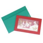  Рождество карта гербарий Рождество карта Moomin санки Северная Европа APJ конверт имеется поздравительная открытка герой 