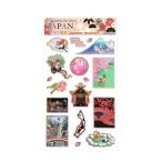  тент грамм наклейка наклейка сиденье японский традиция серии японский пейзаж Crows булавка блокнот декоративный элемент DECO наклейка 