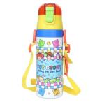 超軽量 コンパクトロック付 ワンプッシュダイレクトステンレスボトル 470ml 保冷水筒 ディズニー トイストーリー 25 スケーター 子供 遠足 キャラクター