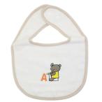  baby bib Cara initial нагрудник ... Chan ...A wave COCOWALK слюнявчик baby младенец сопутствующие товары празднование рождения подарок . покупка 