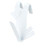 ショッピングキッチン雑貨 キッチン雑貨 ボトルフック ネコデコキッチン ねこ WH デコレ 猫型 台所 洗い物 水切り