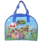 プールバッグ ビーチバッグ ボストンバッグ スーパーマリオ ブルー サンアート 海プール レジャー用品 男の子