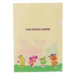 A4 прозрачный файл прозрачный файл .- шоко фонарь NHKen Sky новый . период подготовка канцелярские принадлежности герой 