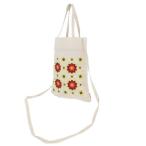 ショッピングサコッシュ サコッシュ ミニ ショルダーバッグ レトロ喫茶 レトロフラワー FRIENDSHILL フレンズヒル