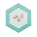  поздравительная открытка сообщение карта .... конфеты ROKKAKU CARD Afternoon Tea Futaba . вдавлено . карта & конверт 