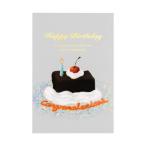  день рождения карта 1 листов ввод POSTCARD ROKKAKU Birthday Card кекс шоко Futaba . вдавлено . день рождения сообщение карта 