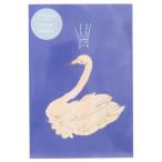 POSTCARD premium открытка лебедь .. палочки для еды .. Gakken стойка полный сообщение карта 