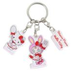 キーリング 3連アクリルキーホルダー チェリーA メゾピアノxハローキティ サンリオ バンダイ 3チャーム アクキー