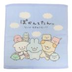 ウォッシュタオル ハンドタオル ぽかんとたん ぽかんとたんおでかけ 犬飼タオル 汗拭きタオル キャラクター