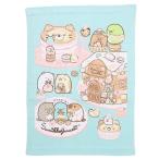 タオルケット お昼寝ケット サンエックス すみっコぐらし おかし屋さん 犬飼タオル 夏用寝具