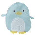 洗濯ネット ランドリーポーチ M すみっコぐらし サンエックス ぺんぎん（本物） アイプランニング 約29×31×25cm