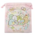 Yahoo! Yahoo!ショッピング(ヤフー ショッピング)巾着袋 きんちゃくポーチ すみっコぐらし 2021AW ピンク ケイカンパニー サンエックス 小物入れ