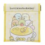 Yahoo! Yahoo!ショッピング(ヤフー ショッピング)ミニポーチ パカッとポーチ ネオプレーン すみっコぐらし サンエックス クリーム ケイカンパニー 小物入れ