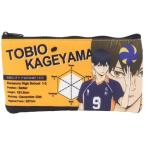 フラット ポーチ 筆箱 影山飛雄 烏野高校 ハイキュー 少年ジャンプ ケイカンパニー ペンケース 爆買