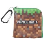 Yahoo! Yahoo!ショッピング(ヤフー ショッピング)ミニポーチ カラビナ付き L字 ポーチ マインクラフト MINECRAFT 草ブロック ケイカンパニー