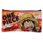 フラットポーチ 筆箱 ワンピース ONE PIECE ルフィ 少年ジャンプ ケイカンパニー ペンポーチ アニメキャラクター