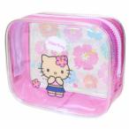  Hello Kitty cosme сумка Kirakira прозрачный сумка выгоревший на солнце участок серии Sanrio 