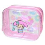  My Melody cosme сумка Kirakira прозрачный сумка выгоревший на солнце участок серии Sanrio 