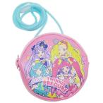 キッズ ポシェット ラウンド ネックポーチ 子供 お財布 スタートゥインクルプリキュア マルヨシ 9.5×9.5cm 小銭入れ キャラクター