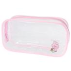 ペンケース クリア BOX ペンポーチ BT21 LINE FRIENDS COOKY カミオジャパン 筆箱 爆買