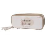 CREME ETOILE スリーラウンド ペンケース 筆箱 2022年新入学 カミオジャパン 新学期準備文具 ペンポーチ 爆買