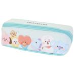 筆箱 ターンオープン ペンケース BT21 LINE FRIENDS スケッチ アップ カミオジャパン ペンポーチ キャラクター 爆買