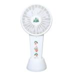  двойной портативный вентилятор переносной вентилятор Moomin runrun Северная Европа ka Mio Japan 