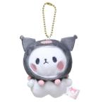  эмблема эмблема брелок для ключа черный mi Sanrio герой zx моти моти ... Sanrio ka Mio Japan Mini мягкая игрушка герой . покупка 
