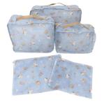 ショッピングトラベルグッズ メッシュポーチ5点セット トラベルポーチ スヌーピーとくま スヌーピー ピーナッツ カミオジャパン 旅行 整理 キャラクター