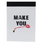 メモ帳 ミニメモ メイクユー MAKE YOU ホワイト カミオジャパン